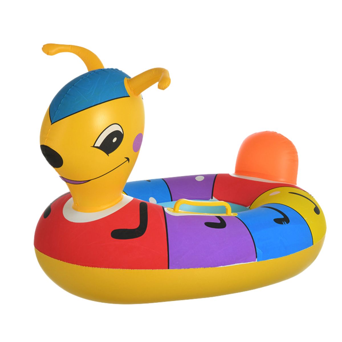 Ban Pelampung Anak Intex Baby Swim Boat Motif Animal Split Rings Bayi Duduk Kaki Berenang Karakter