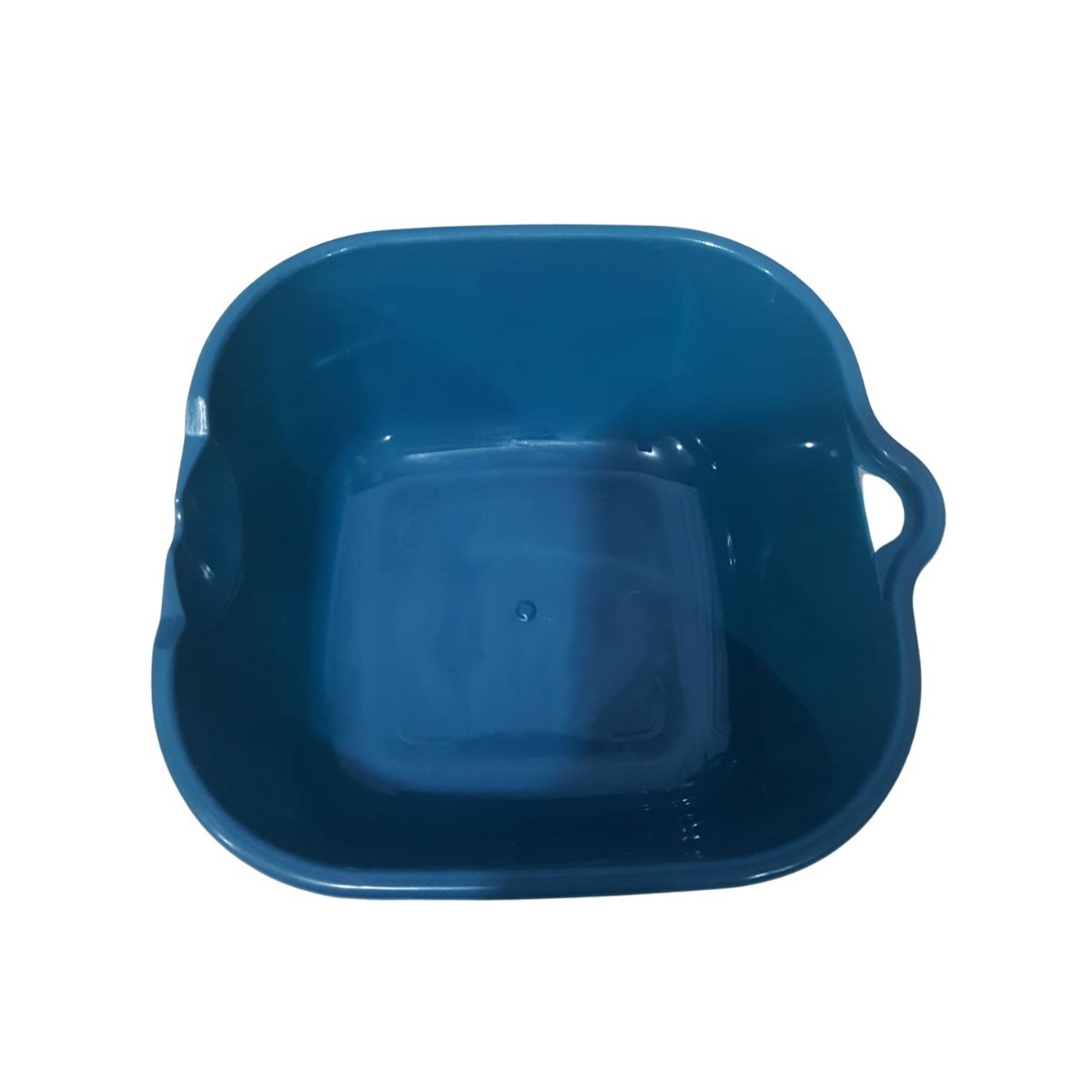 Keranjang Saringan Wadah Cuci Buah Sayur 2 Layer / Baskom Set Tempat Tirisan Sayuran Double Layers / Portable Hanging Drain Basket Serbaguna Handle Pegangan Kanan Kiri Plastik