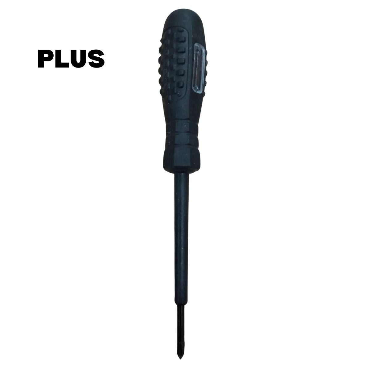 Obeng testpen Bolak Balik / Tespen Plus Min Dual LED / Alat Deteksi Cek Ukur Kabel Putus Arus Listrik