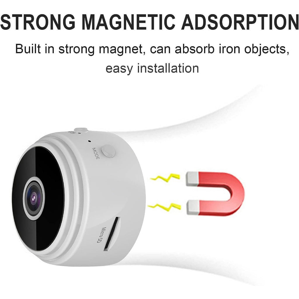Kamera CCTV Mini A9 - Spy Kamera WiFi Full HD 1080p Wireless - Hidden Cam Smart IP Camera Pengintai Wide Angle Anti Maling Kecil Konek HP Connect Aplikasi TERMURAH BERKUALITAS