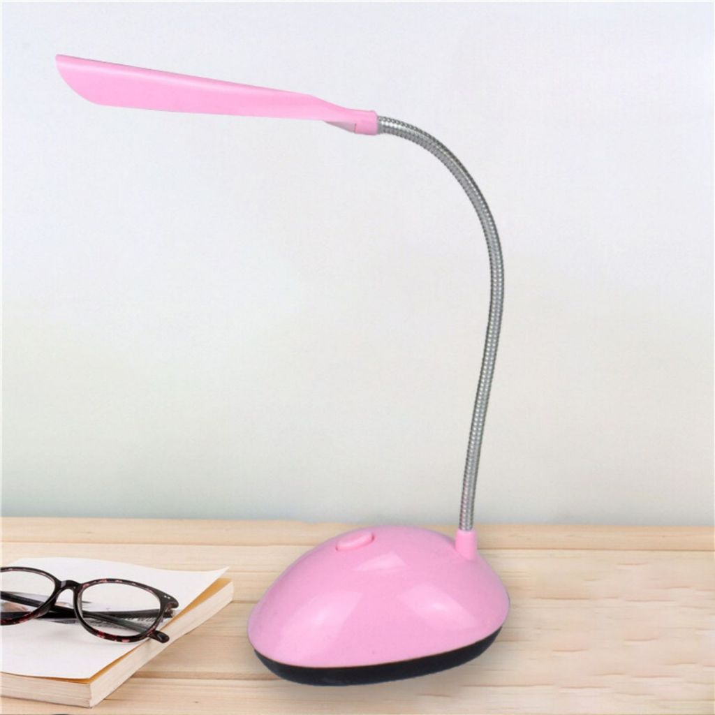 Lampu Meja Belajar Mini Flexible / LED Desk Light High Quality / Lamp Baca Kerja Duduk Pelindung Mata On Off Portable / Lampu Tidur Emergency Aesthetic Minimalis Super Terang Putar 360 Derajat Berkualitas Multifungsi