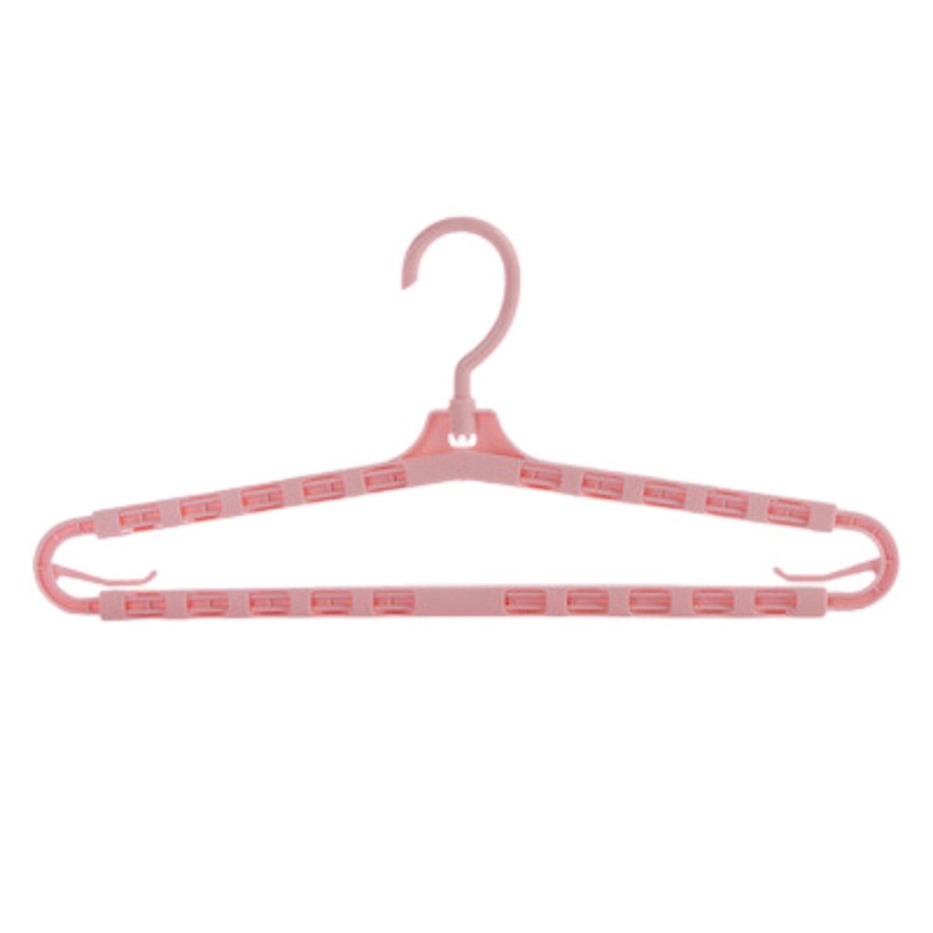 Gantungan Baju Tarik / Magic Hanger Plastik / Cantolan Gantung Jemuran Pakaian Celana Handuk Serbaguna