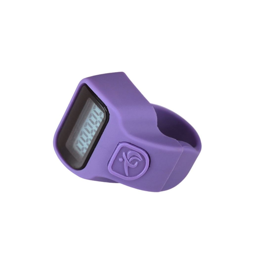 Cincin Tasbih Digital LED / Finger Counter Ring Mini / Penghitung Dzikir Portable Tally Modern Elegan