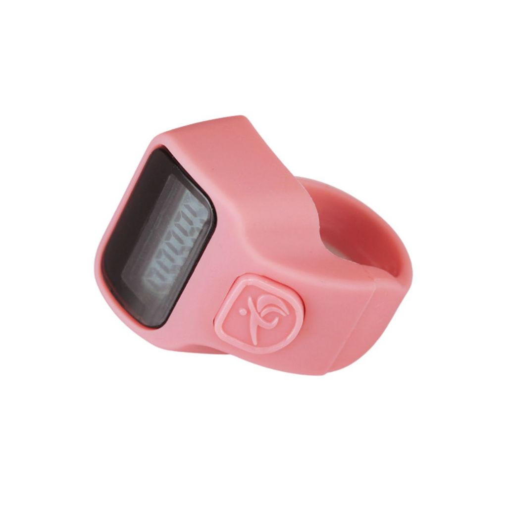 Cincin Tasbih Digital LED / Finger Counter Ring Mini / Penghitung Dzikir Portable Tally Modern Elegan