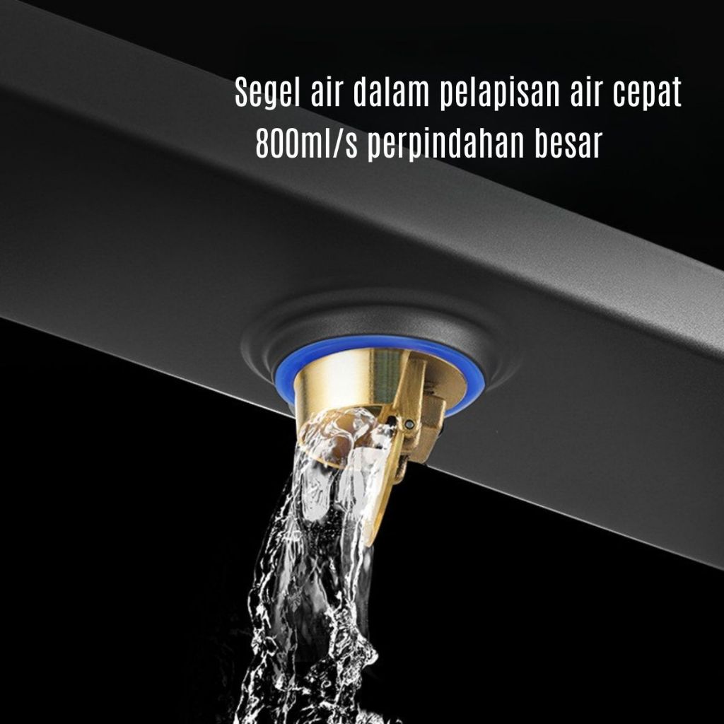 Katup Penutup Saluran Air / Floor Drain Saringan Lubang Wastafel Kamar Mandi Anti Bau Serangga Murah