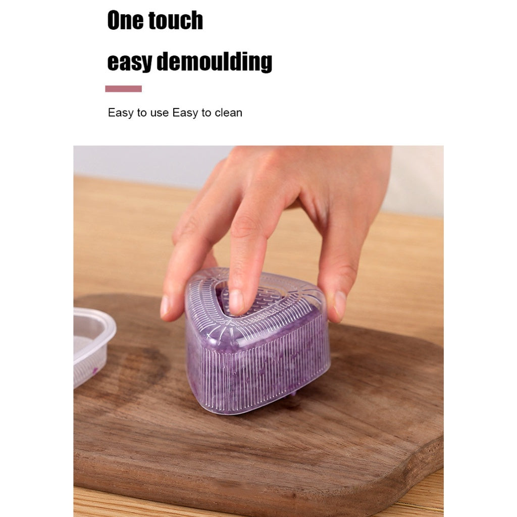 Cetakan Nasi Bento Karakter / Rice Mold Transparan BPA FREE Alat Bantu Pembentuk Onigiri Makanan Manual Press Tekan Ala Korea Jepang Sushi Maker Pencetak Anti Lengket