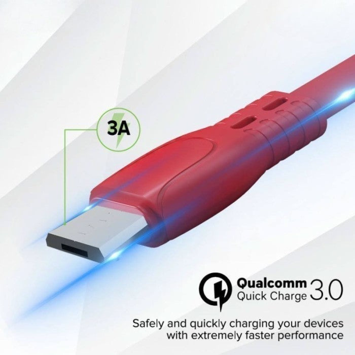 kabel Charger handphone Micro USB Quick Charge fast Charging Cable Casan Powerbank Berkualitas Murah