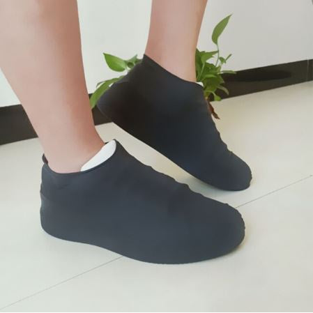 Cover Sepatu Karet Silicone Anti Air Sarung Pelindung Waterproof Silikon Shoes boots sendal kaki