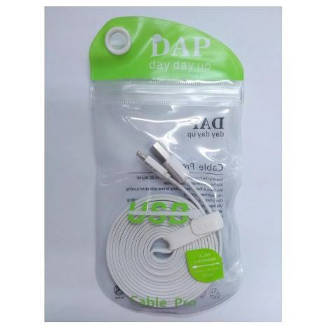 Kabel Data DAP DL200 Cable Charger Light-ning For 1-p Fast Charging 2.4A 200Cm