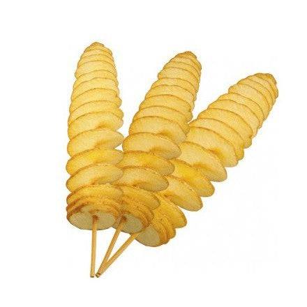 Spiral Potato Slicer Chips Pengiris Pemotong Serutan Parutan Putar Ulir Keripik Kentang Ubi Singkong