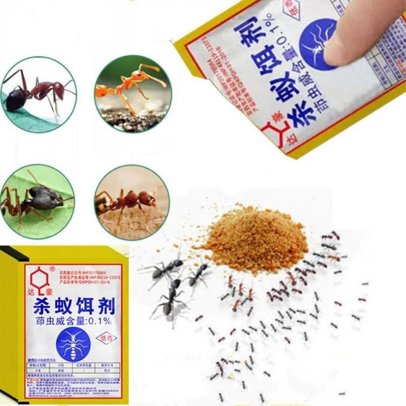 Racun Bubuk Semut Killing Bait Powder Serbuk Obat Pembasmi Sarang Semut Ants Killer Pest Control