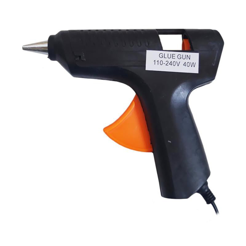 Lem Tembak / Hot Melt Glue Gun 40 Watt 40W Alat Pistol Pengelem Mainan Hiasan Dekorasi Ukuran Besar