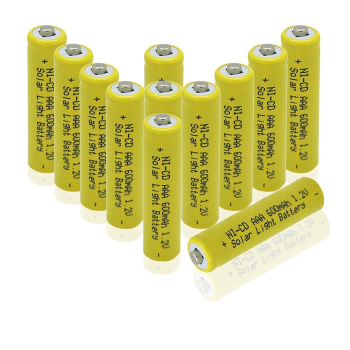 Battery Rechargeable AAA Ni-Cd Baterai Isi Ulang A3 600Mah Batre telepon remote mainan bisa cas lagi