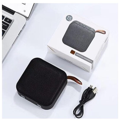 Speaker Bluetooth Mini T5 AVEN Wireless Music Portable Support Micro SD Flashdisk Radio FM Memory