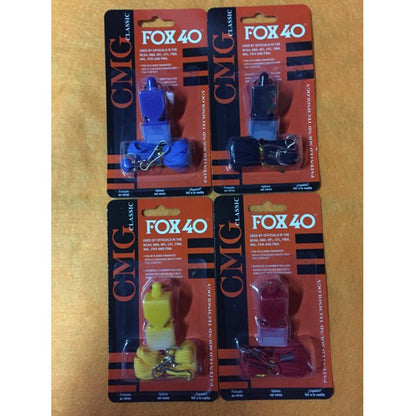 Peluit Fox 40 Classic + Tali Berkualitas Pluit Wasit Olahraga Basket Sepak Bola Parkir Whistle