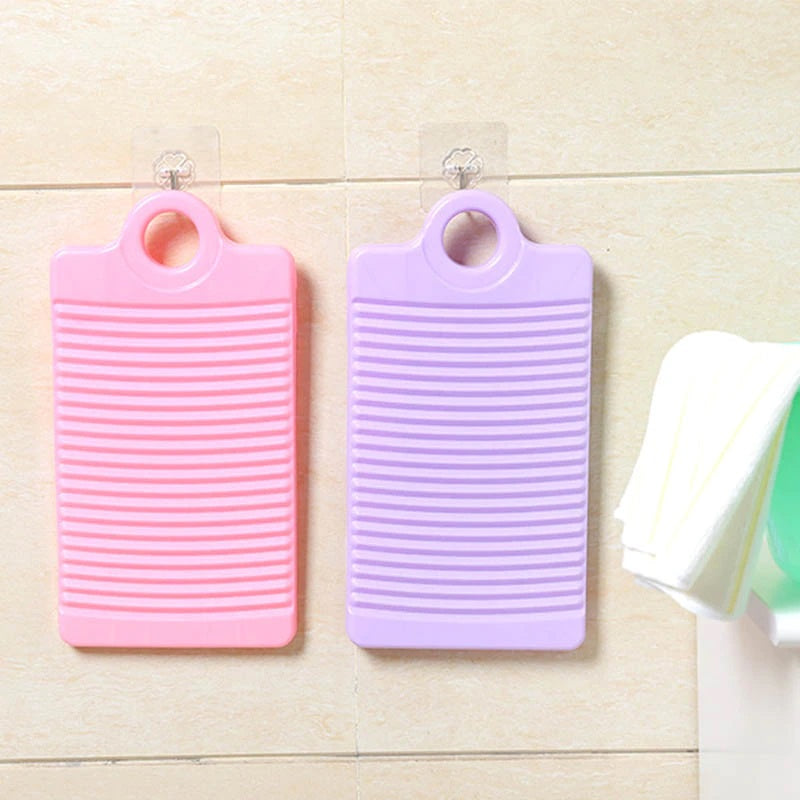 Papan Cuci Pakaian Mini / Penggilasan Pakaian Dalam Baju Anak Kaos Kaki Kain Lap Washboard / Gilesan Plastik Gilasan Gilas Kucek Sikat Travel Portable Mini Serbaguna