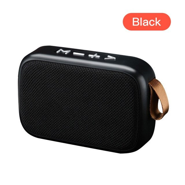 Speaker Bluetooth G2 Mini Wireless Portable Super Bass Support Memori FM Radio USB Musik Box Good Quality