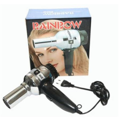 Hair Dryer RAINBOW Pengering Rambut 350/850W hairdryer panas bulu anjing kucing low watt kecil murah