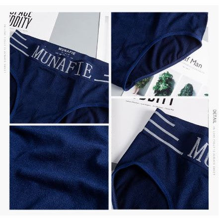 Celana Dalam Pria MUNAFIE CD Boxer Import Man Underwear Brief Katun Kolor Laki Laki Murah Premium