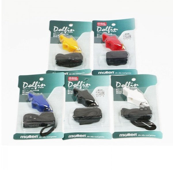 Peluit Dolfin Pro MOLTEN / Pluit Dolphin Priwitan Olahraga Parkir Satpam Bentuk Unik Whistle Warna