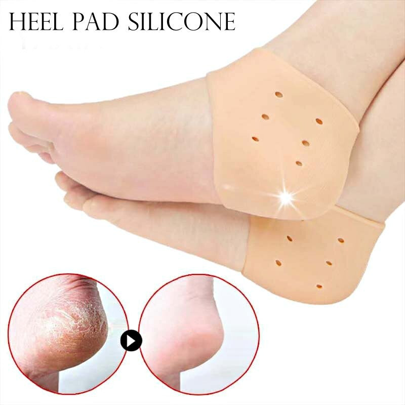 Pelindung Tumit Kaki Gel Silikon Heel Pad Silicone Protector Alas Tumit Anti Lecet Pecah Crack Socks