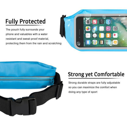 Sweatproof Sport Waist Belt Pouch for Running Jogging