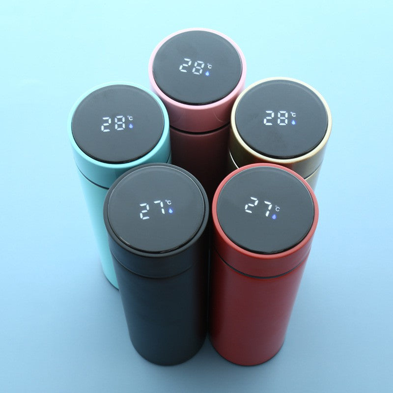 SMART TUMBLER 500Ml Thermos Temperature LED Display Vaccum Termos Suhu Botol Minum Stainless Steel