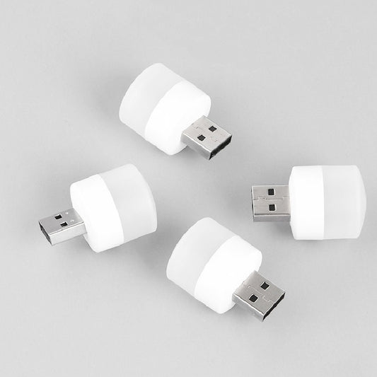 Lampu LED Mini USB Portable / Lampu Penerangan Untuk Baca Belajar Tidur Emergency / Mini Led Bulb Light Usb Bohlam Kecil Darurat Serbaguna Unik Bisa Colok di Laptop Adaptor Charger Powerbank