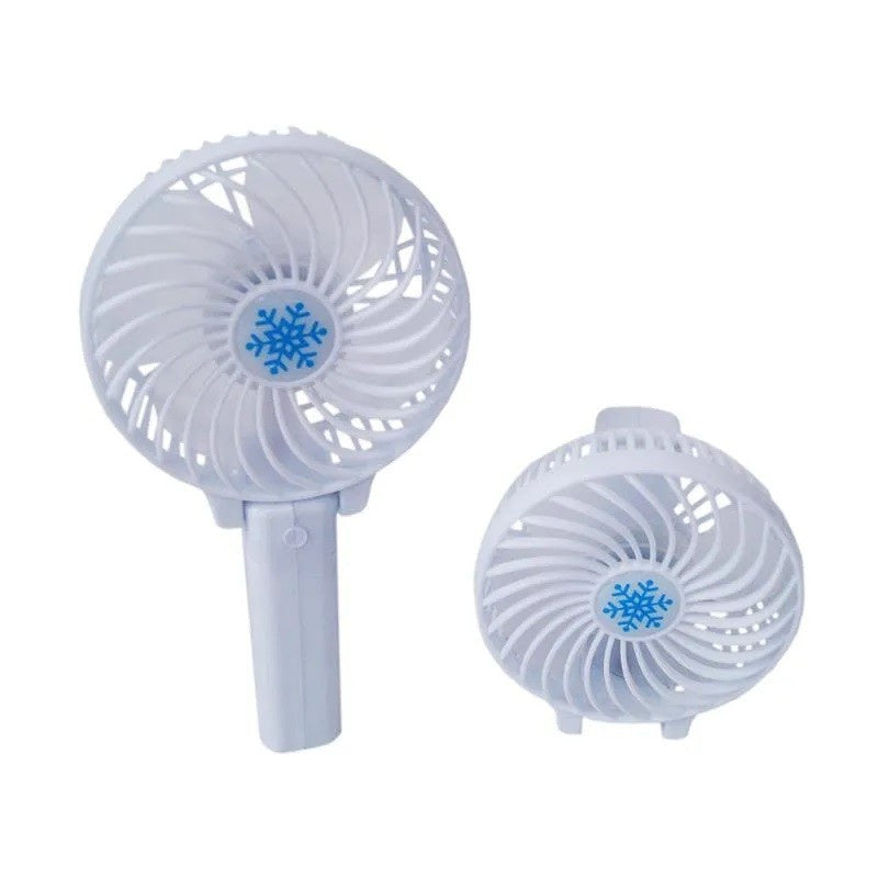 Kipas Angin Tangan Handy Mini Fan Handheld Rechargeable Portable 2000mAh Lipat