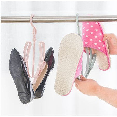 Gantungan Jemuran Sepatu Sandal Hanger Pengering Shoes Kaos Kaki Tas Slop Alat Gantung Sendal Kaus