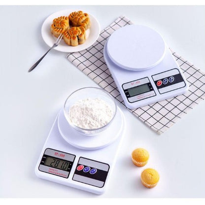 Timbangan Dapur Digital SF400 10Kg FREE BATERAI Kitchen Scale SF 400 Kapasitas Kue Tepung Bahan LCD