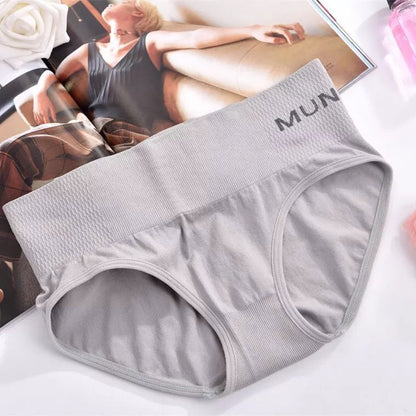 MUNAFIE Celana Dalam Wanita Korset Midi Slim Pants CD Import Underwear Katun High Waist Slimming