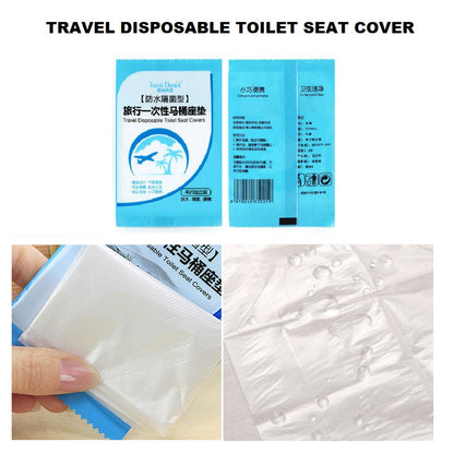 Travel Toilet Seat Cover Disposable Alas Duduk Kloset Toilet Plastik