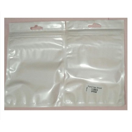 Plastik Klip Susu 11X16 Cm (ISI 100) Ziplock Putih Packing Plastic Clip Zipper Aksesoris Kedap Udara