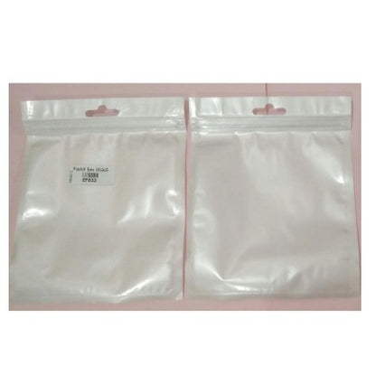 Plastik Klip Susu 12X15 Cm (ISI 100) Ziplock Putih Packing Plastic Clip Zipper Ukuran Size Tebal Pcs