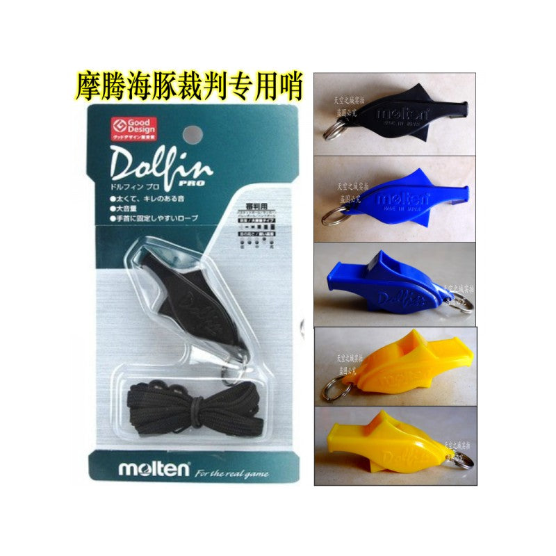 Peluit Dolfin Pro MOLTEN / Pluit Dolphin Priwitan Olahraga Parkir Satpam Bentuk Unik Whistle Warna