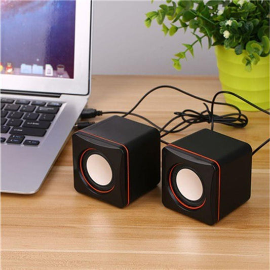 Speaker Salon Multimedia Model 101Z For Komputer Laptop Notebook Pc Hp Mini Aktif Kabel USB Stereo