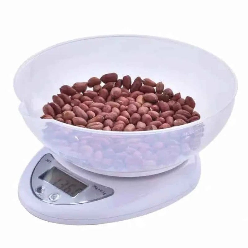 Timbangan Dapur Digital Mangkok CH-302 Electronic Kitchen Scale 5kg Timbangan Kue Serbaguna