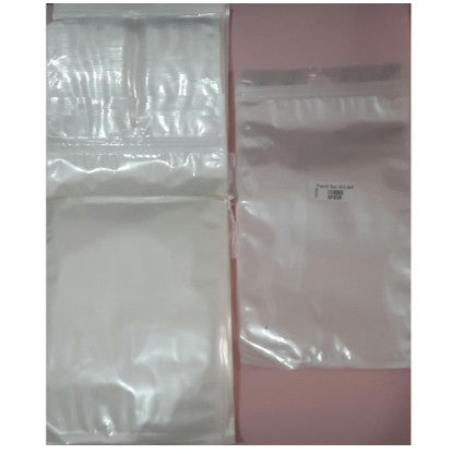 Plastik Klip Susu 13.5X24 Cm (ISI 100) Ziplock Putih Packing Plastic Zipper Cetik Buka Tutup Bening