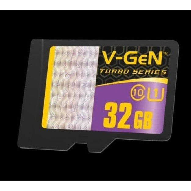 Micro SD VGEN 32GB Class 10 100mb/s Turbo Series Memory Card MMC Microsd Kartu memori 32 Gb Original