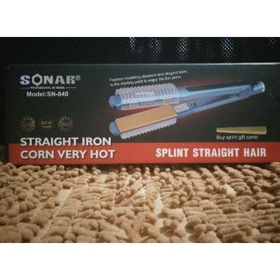 Catokan Rambut 2in1 Sonar SN 840 Plat Lurus & Curly Alat Catok Hair Blow Curl Straight Iron Styling