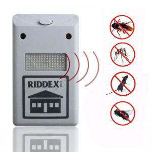 Riddex Pest Repeller Merah Aid Plus Control / Alat Pengusir Tikus Serangga Elektrik