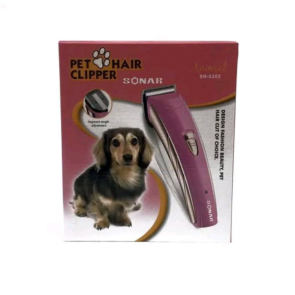 Alat Cukur Bulu Binatang SONAR SN 8202 Pet Hair Clipper Shaver Cukuran Hewan Kucing Anjing Kambing