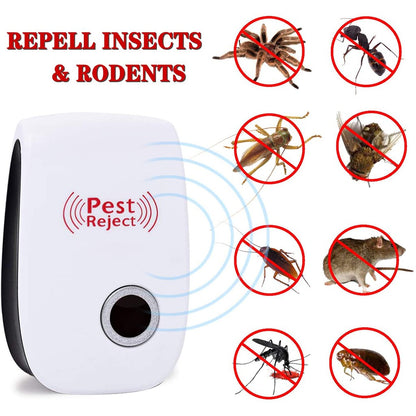 Riddex Pest Repeller Merah Aid Plus Control / Alat Pengusir Tikus Serangga Elektrik