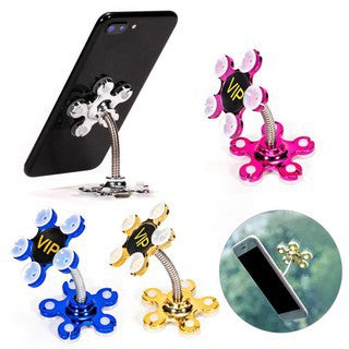 Phone Holder Bunga / Flower Stand / Gurita Pop Socket Flexible Magic Gekko VIP Tempelan HP Car Mobil