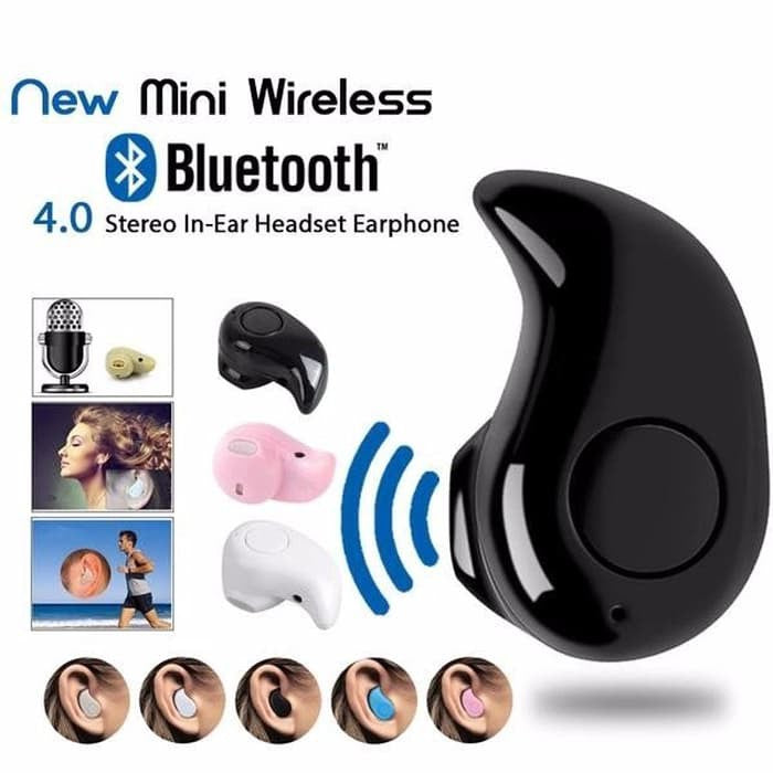 Headset Bluetooth Mini S530 Handsfree Wireless Model Keong With Mic Bisa Telepon Suara Jernih Earbud