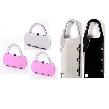 Gembok Tas Koper Kode Angka Gembok Numeric Padlock Colorfull Kunci Tas Ransel Kombinasi Anti Maling