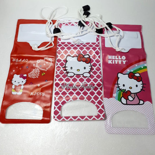 Waterproof Case Karakter 6.5 Inch Anti Air Phone Holder Universal Hp Character Doraemon Hello Kitty