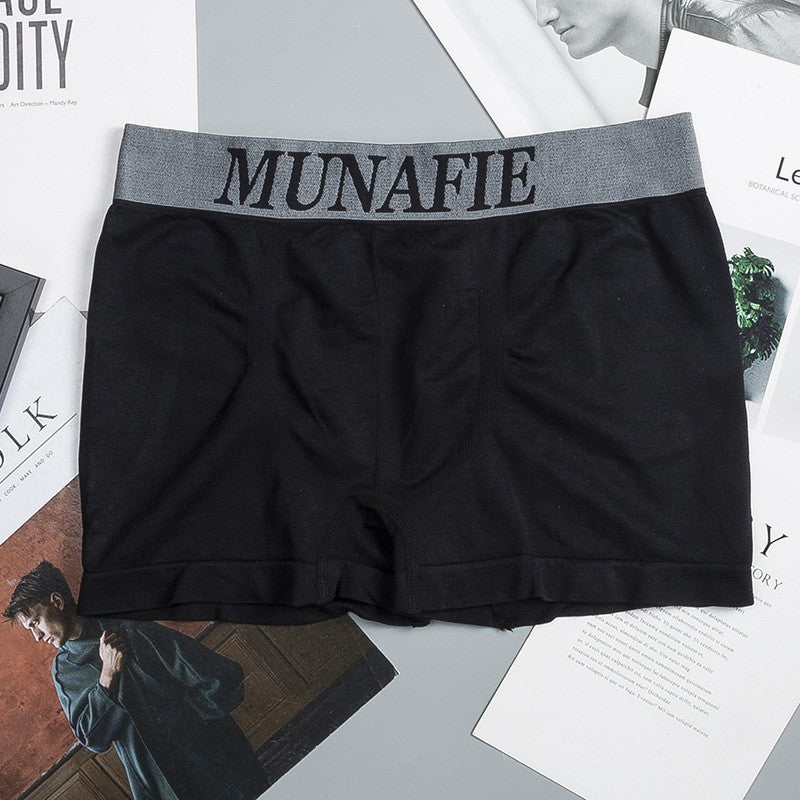 BOXER MUNAFIE Pria Celana Dalam Men Underwear Sempak Import Brief Katun CD Laki-Laki Premium Kolor