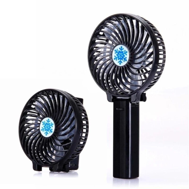 Kipas Angin Tangan Handy Mini Fan Handheld Rechargeable Portable 2000mAh Lipat